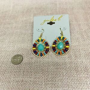 Jules B Boho Beaded Dangle Earrings‎